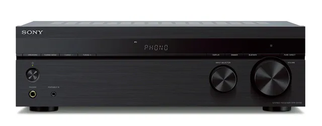 sony-strdh190-2-ch-home-stereo-receiver-with-phono-inputs-bluetooth-black image 1
