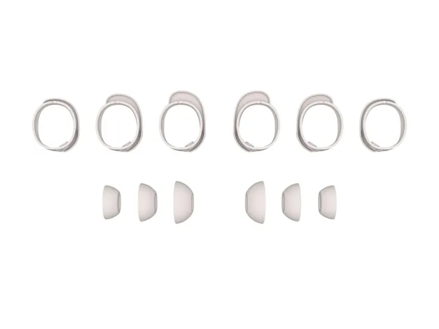 bose-quietcomfort-ultra-ear-tips-stability-bands-fit-kit-white-smoke-s-m-l image 1