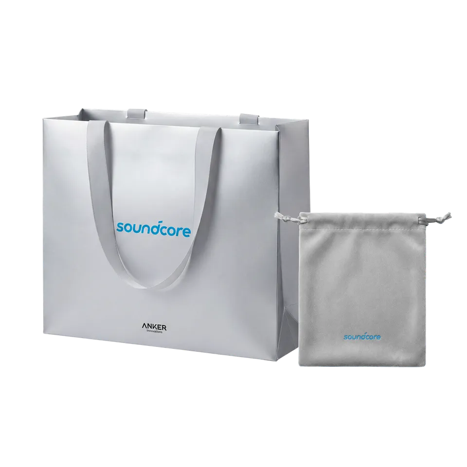 anker-soundcore-experience-premium-gift-bag-and-light-grey-velvet-pouch image 1