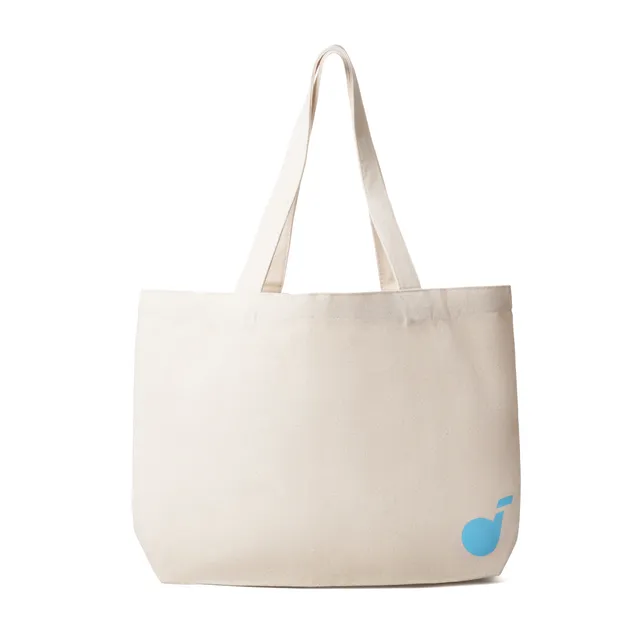 anker-soundcore-tote-bag-lightweight-cotton-carry-all-with-exterior-pocket image 1