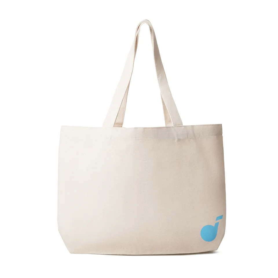 anker-soundcore-tote-bag-lightweight-cotton-carry-all-with-exterior-pocket image 1