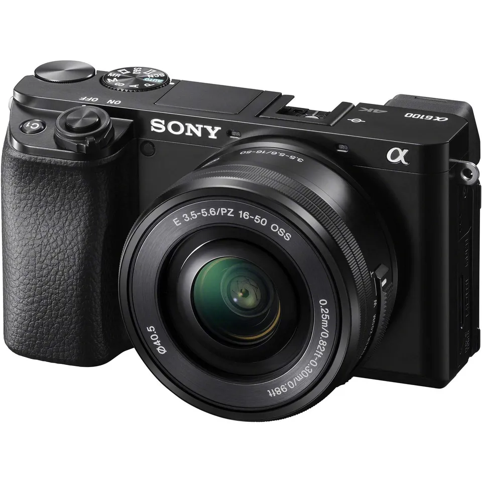 sony-alpha-a6100-mirrorless-camera-with-16-50mm-zoom-lens-ilce6100l-b-24-2mp-aps image 1