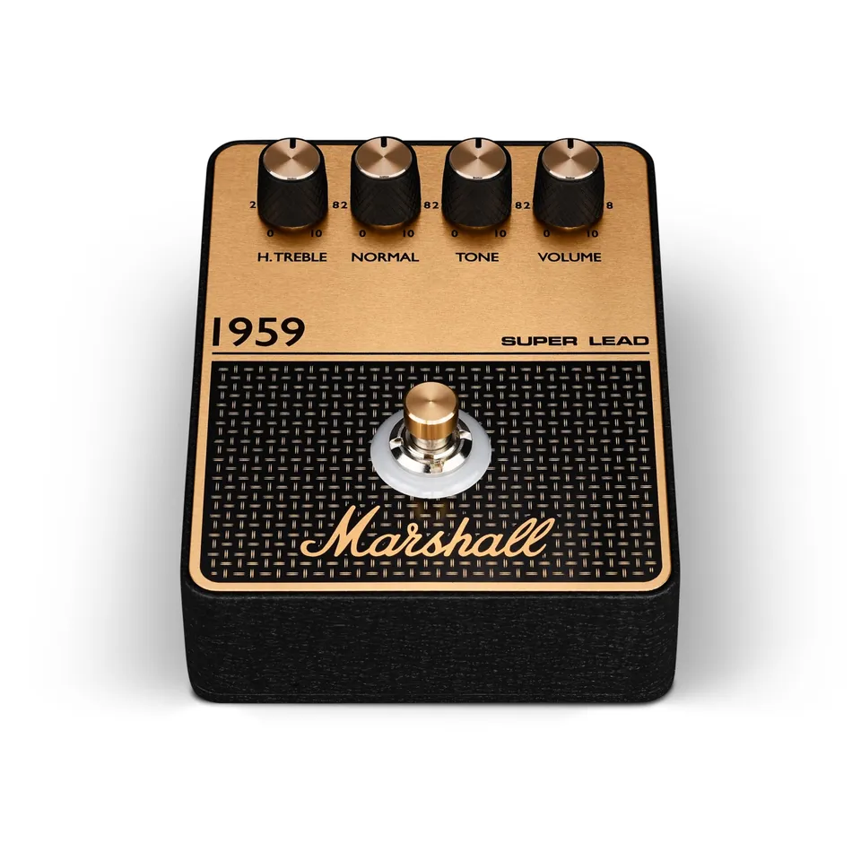 marshall-1959-overdrive-distortion-pedal-black-and-gold image 1