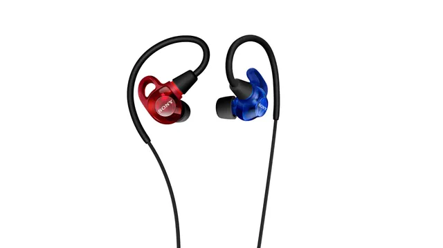 sony-ier-m500-wired-in-ear-monitor-earphones-red-and-blue image 1