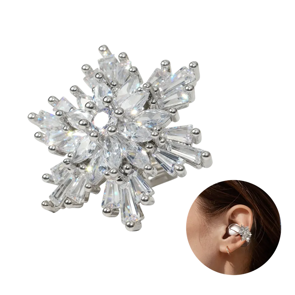 stylish-snowflake-accessory-for-soundcore-aeroclip-exclusive-design image 1