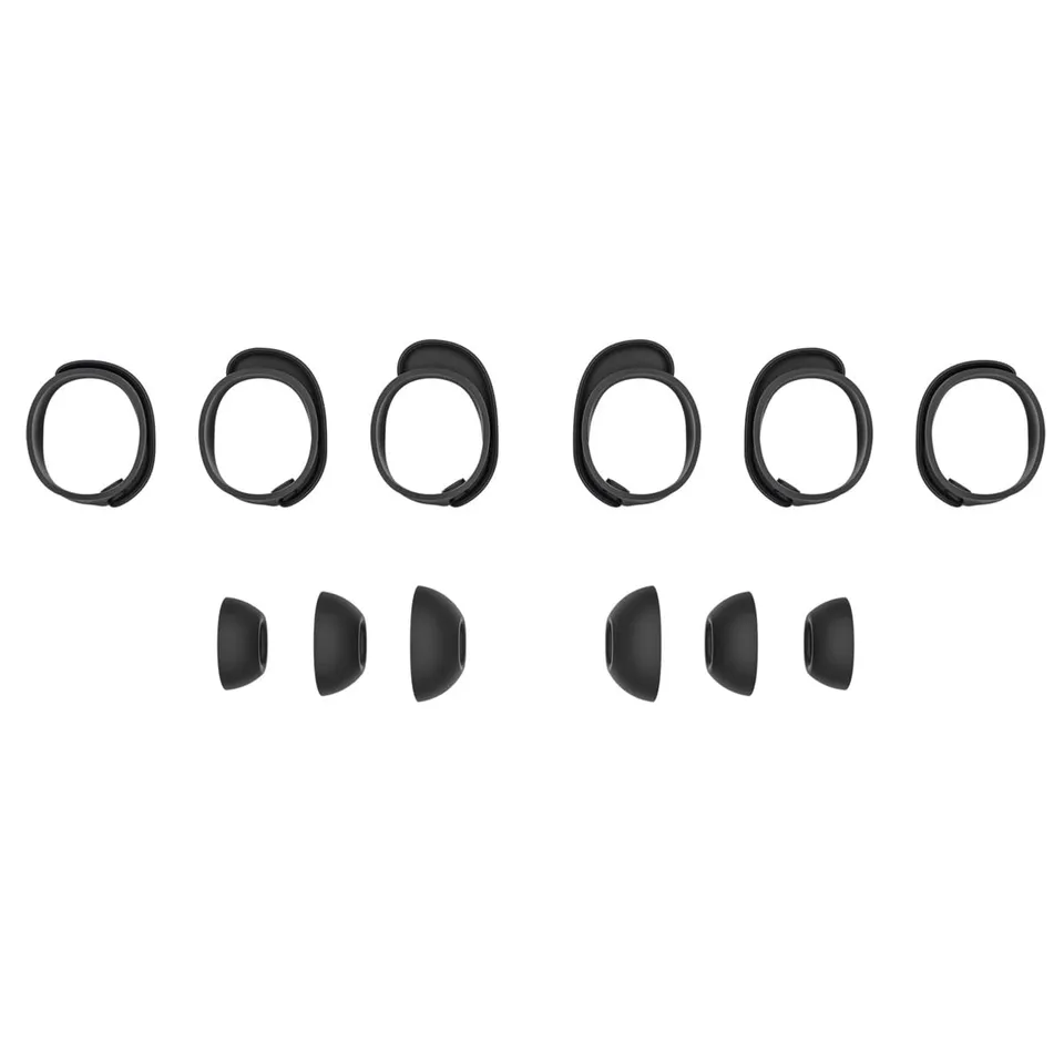 bose-quietcomfort-earbuds-ii-eartip-pack-black-replacement-silicone-tips-stabili image 1