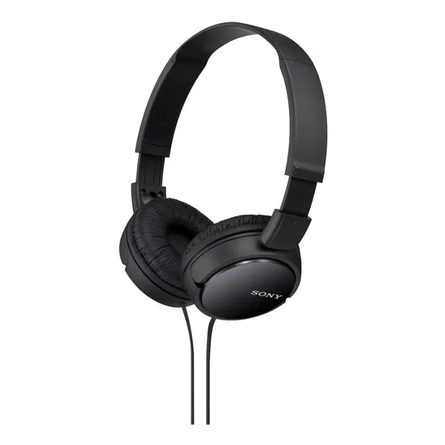 sony-zx-series-wired-on-ear-headphones-black-mdr-zx110 image 1