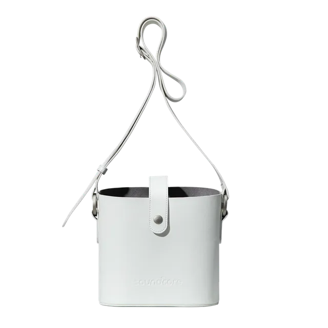 anker-soundcore-travel-bag-white-pu-fabric-with-suede-lining image 1