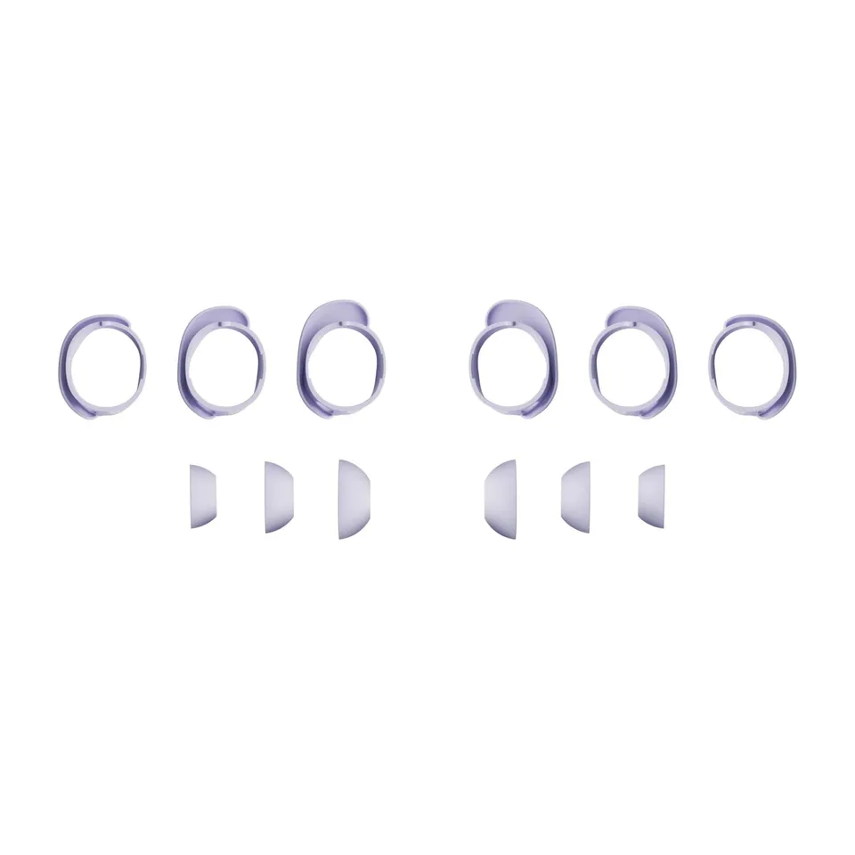 bose-quietcomfort-earbuds-fit-kit-chilled-lilac-replacement-ear-tips-and-stabili image 1