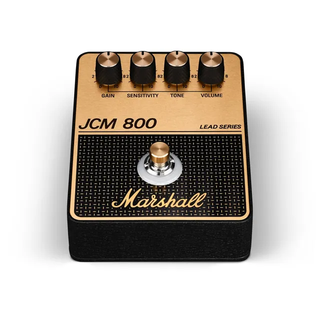 marshall-jcm800-overdrive-distortion-pedal-black-and-gold image 1