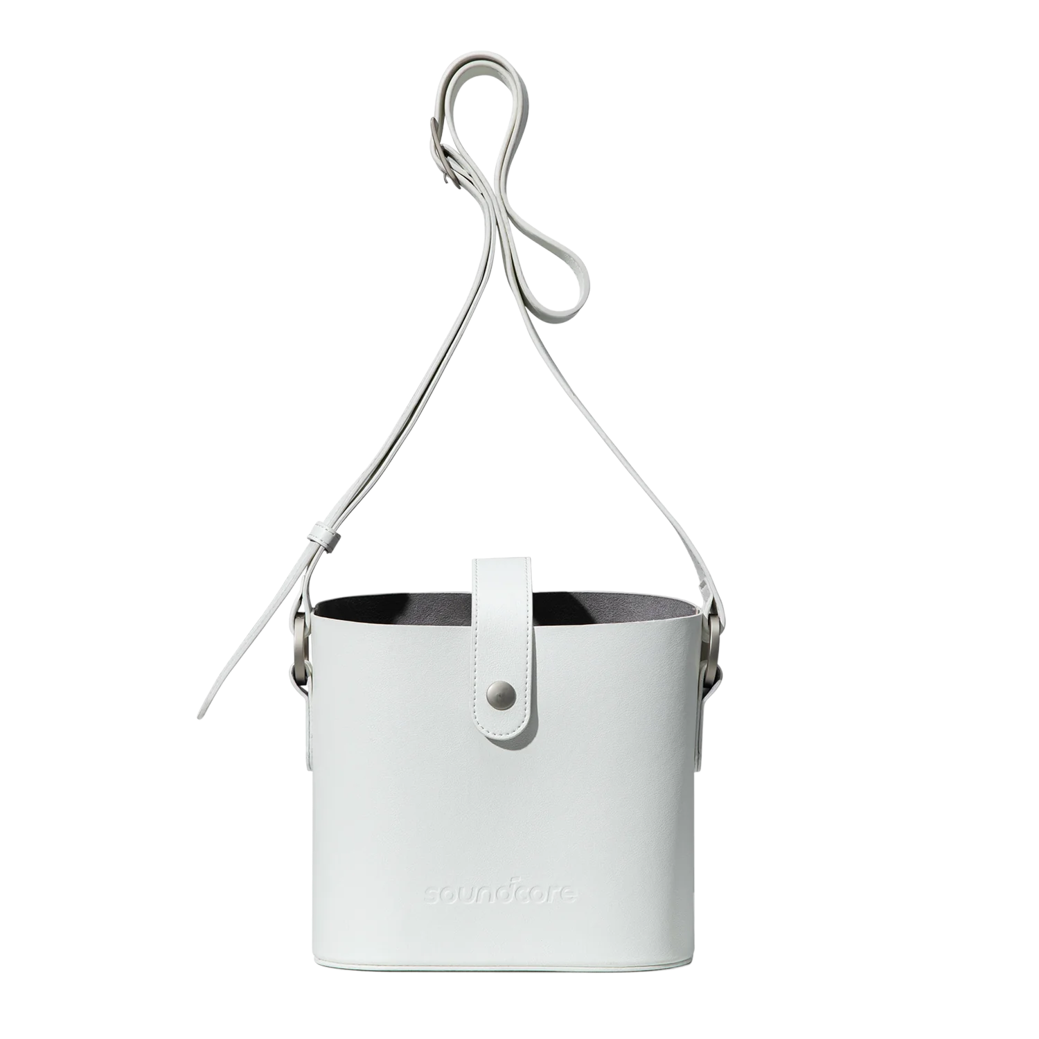 anker-soundcore-travel-bag-white-pu-fabric-with-suede-lining image 1