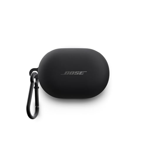 bose-quietcomfort-earbuds-silicone-case-cover-with-aluminum-carabiner-black-prot image 7