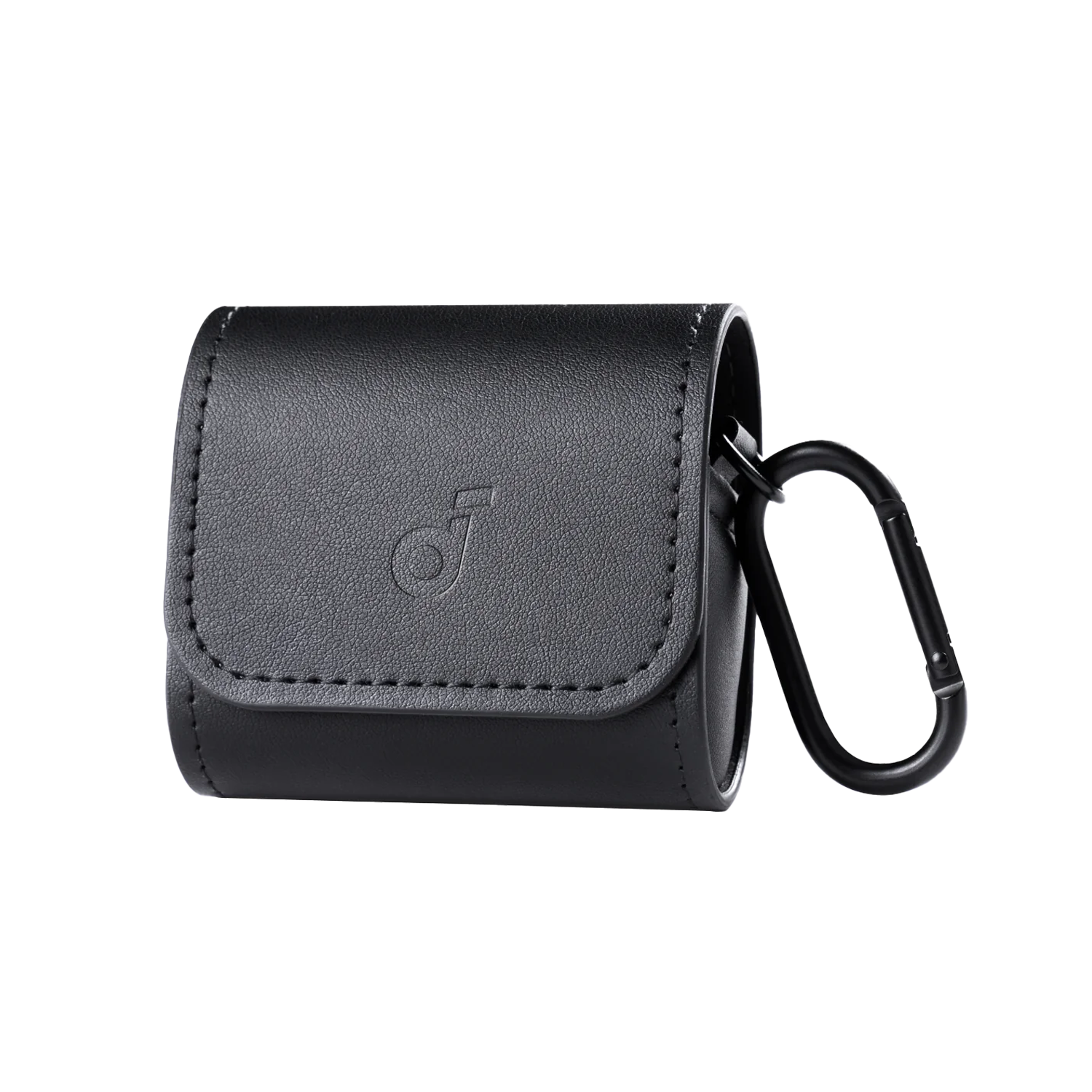anker-soundcore-earbuds-travel-case-pu-leather-magnetic-snap-carabiner-universal image 1