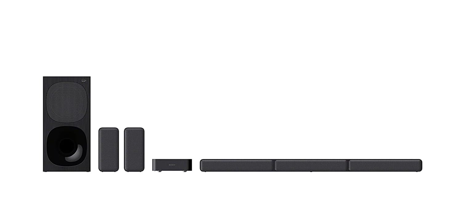 sony-ht-s40r-5-1ch-home-theater-soundbar-system-with-600w-power-and-wireless-rea image 4