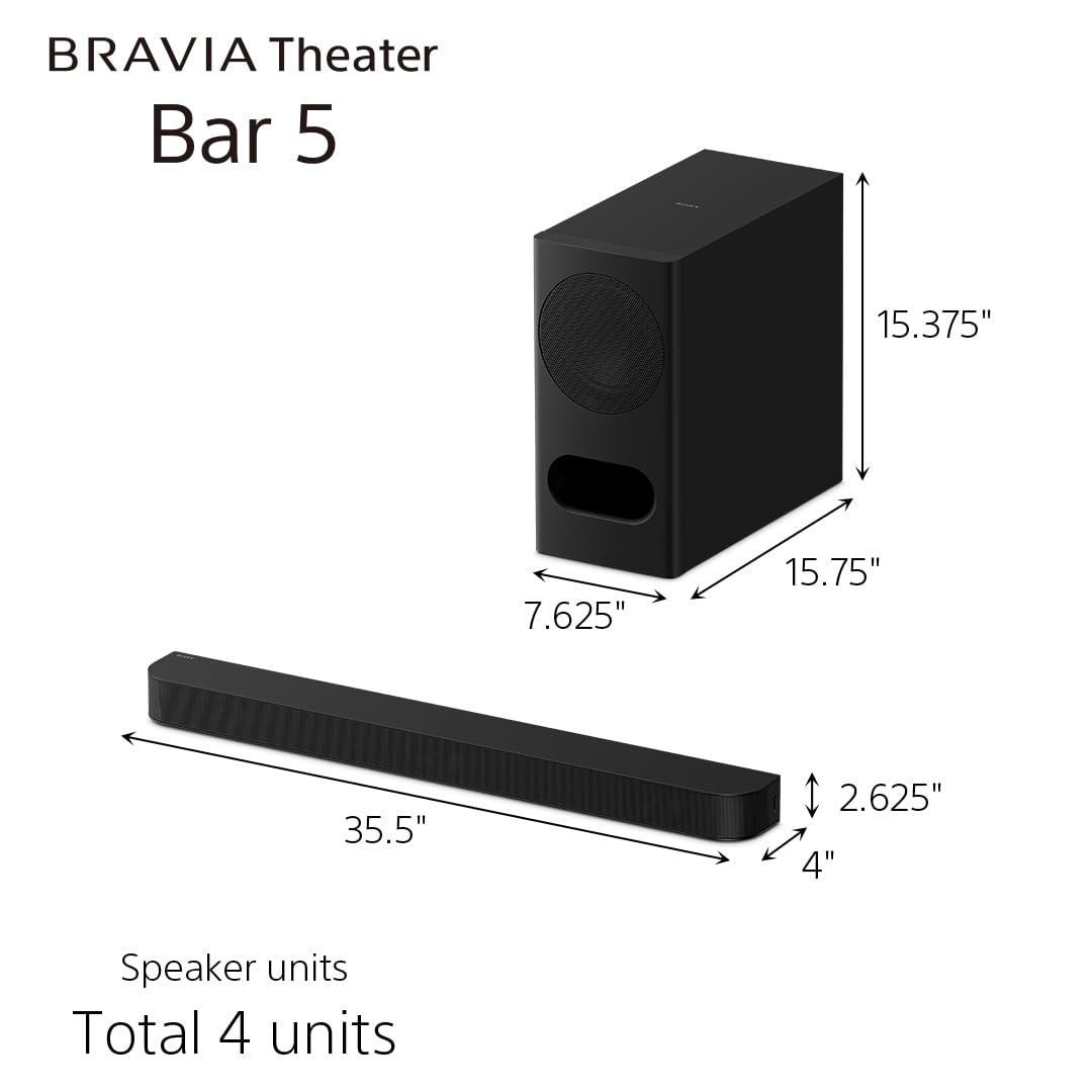 sony-bravia-theater-bar-5-3-1ch-home-theater-soundbar-with-wireless-subwoofer-do image 3