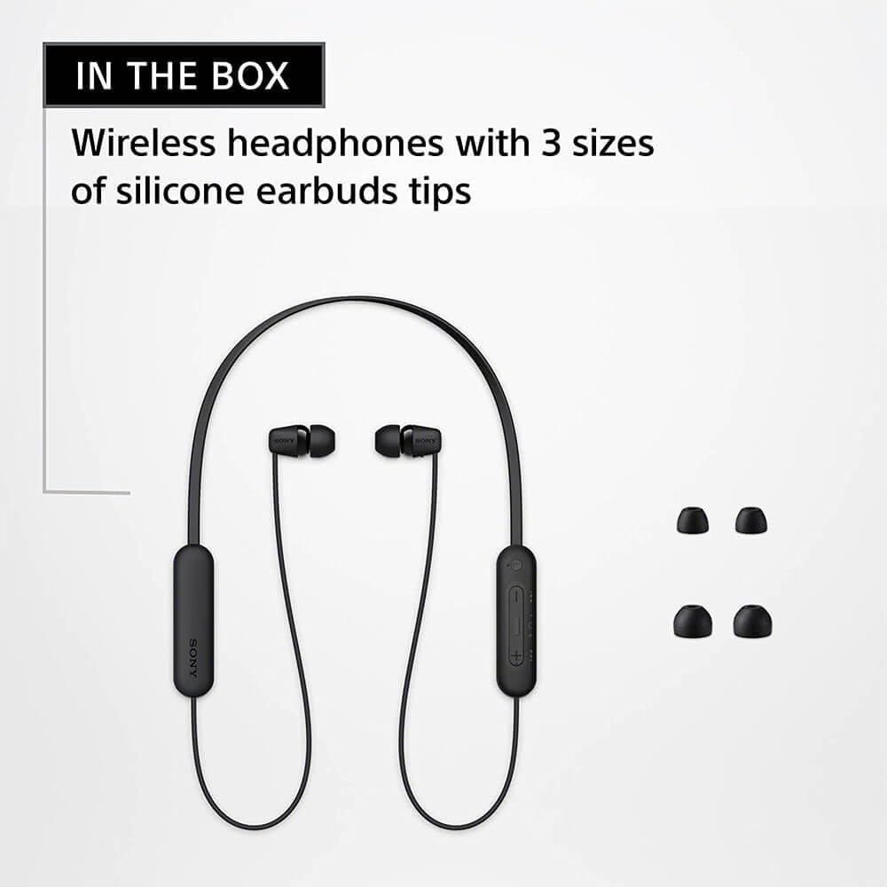 sony-wi-c100-wireless-in-ear-bluetooth-headphones-with-built-in-microphone-white image 6