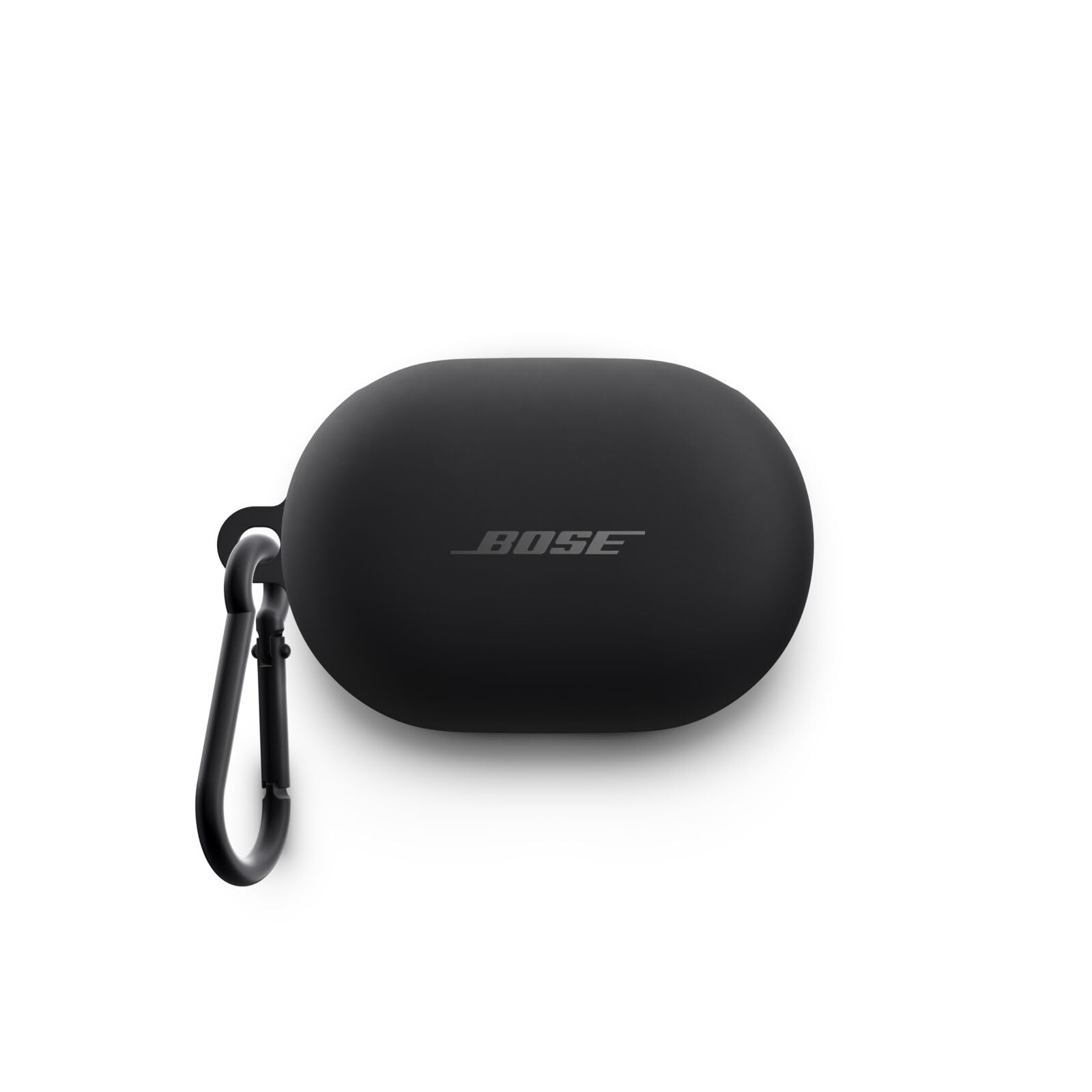 bose-quietcomfort-earbuds-silicone-case-cover-with-aluminum-carabiner-black-prot image 1