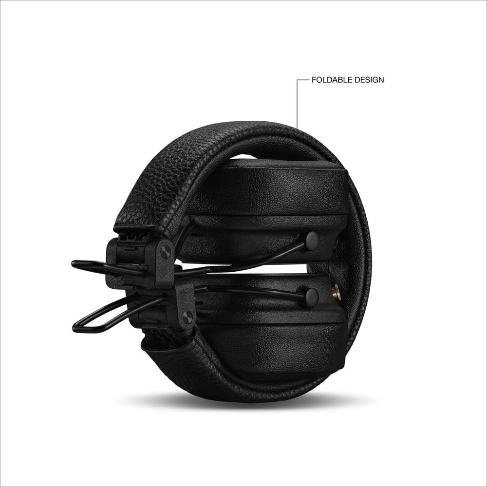 marshall-major-v-wireless-on-ear-headphones-100-hour-playtime-detachable-cable-f image 7