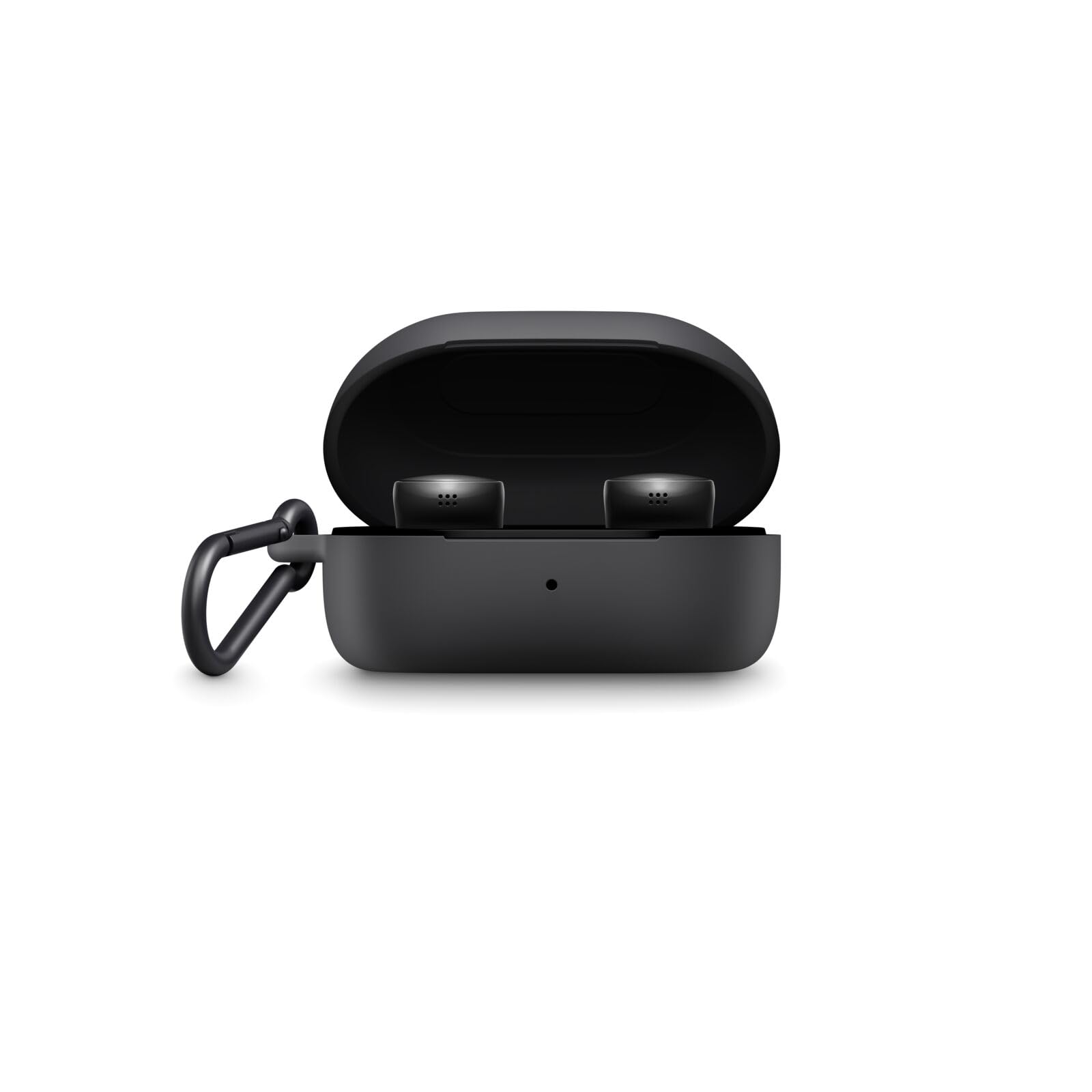 bose-quietcomfort-earbuds-silicone-case-cover-with-aluminum-carabiner-black-prot image 2