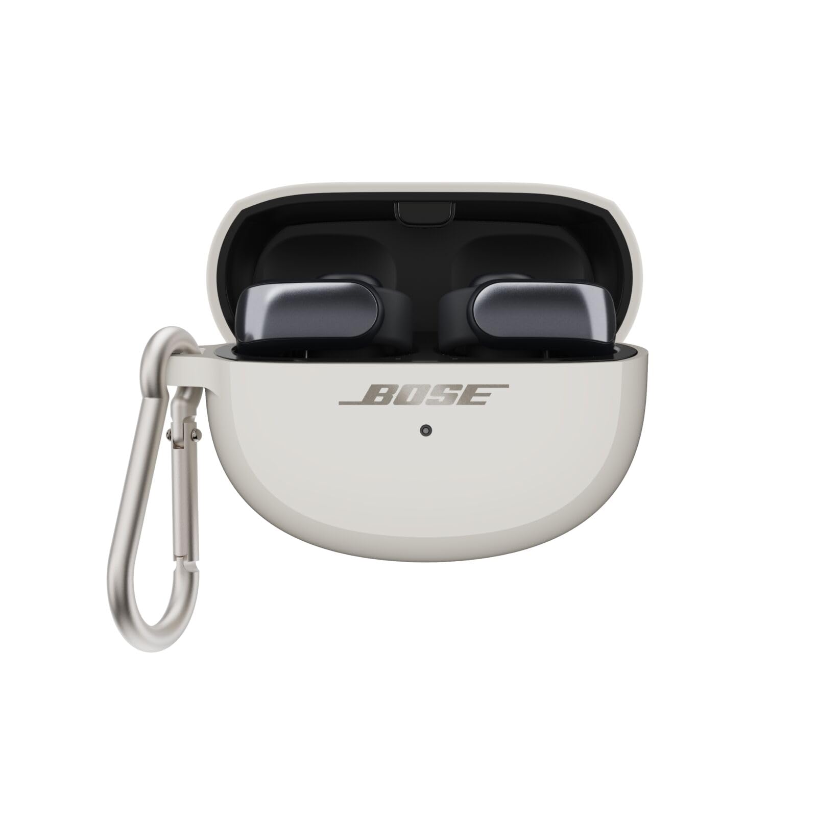 bose-ultra-open-earbuds-silicone-case-cover-white-smoke-official-accessory-clip- image 2