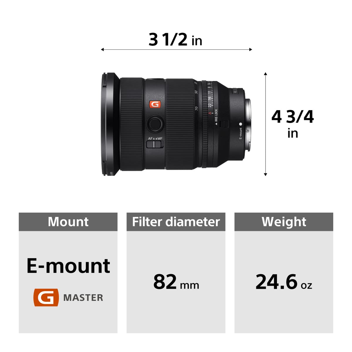 sony-fe-24-70mm-f2-8-gm-ii-full-frame-standard-zoom-lens-sel2470gm2-lightweight- image 3