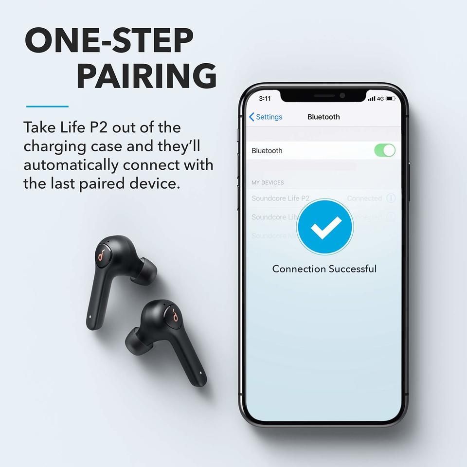 anker-soundcore-life-p2-wireless-earbuds-with-microphone-graphene-drivers-40-hou image 7