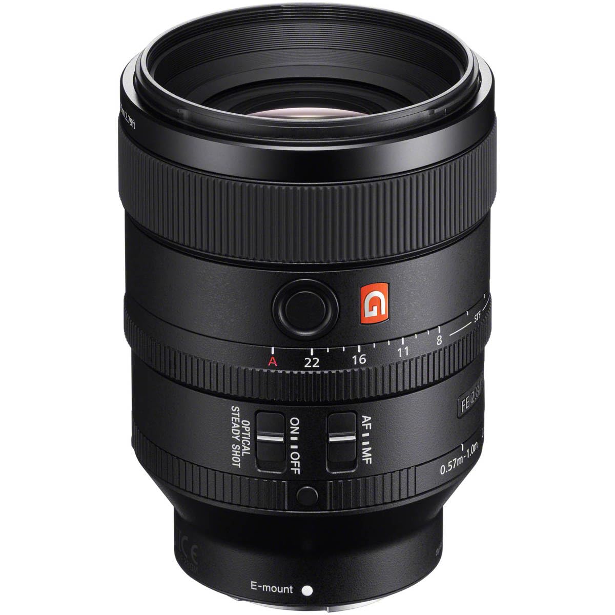 sony-sel100f28gm-100mm-f-2-8-stf-g-master-medium-telephoto-prime-lens-black image 1