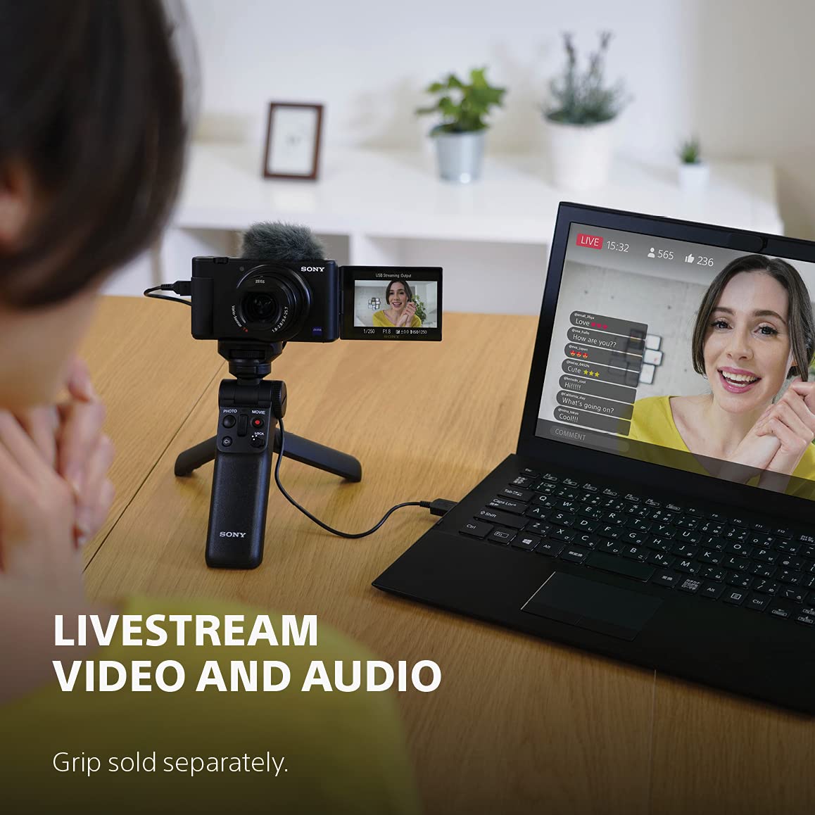 sony-zv-1-digital-camera-for-content-creators-vlogging-and-youtube-with-flip-scr image 2