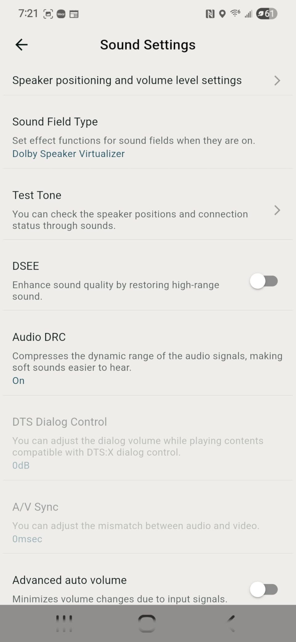 Excellent soundbar