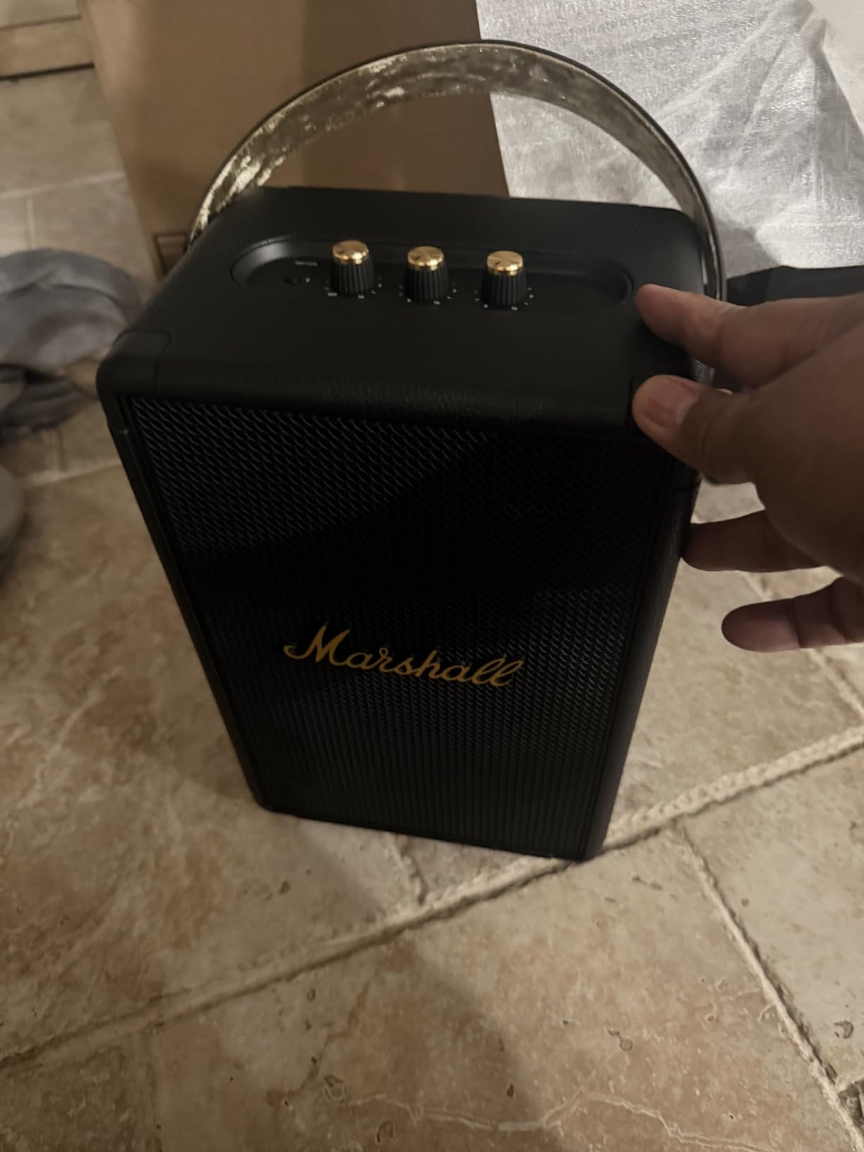 Overwhelming bass by default