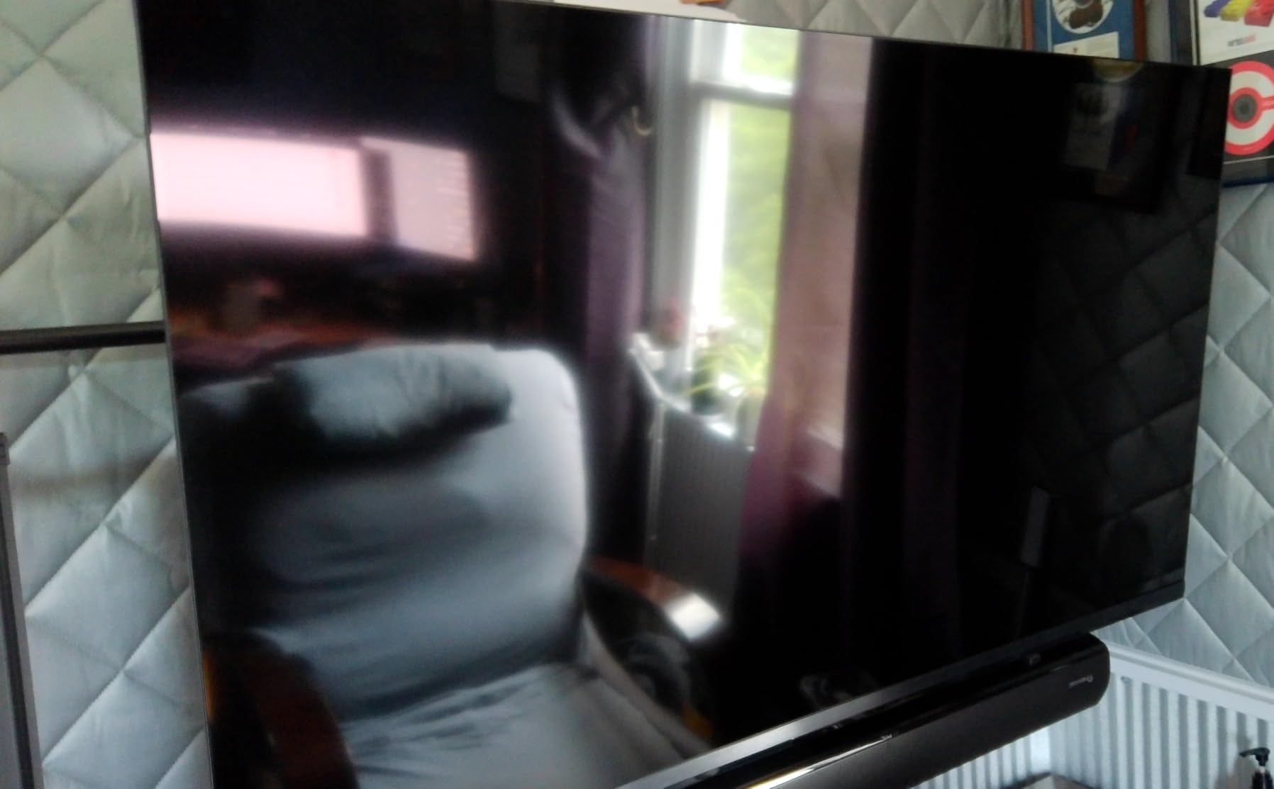 Upgraded from a 10-year-old TV – huge difference