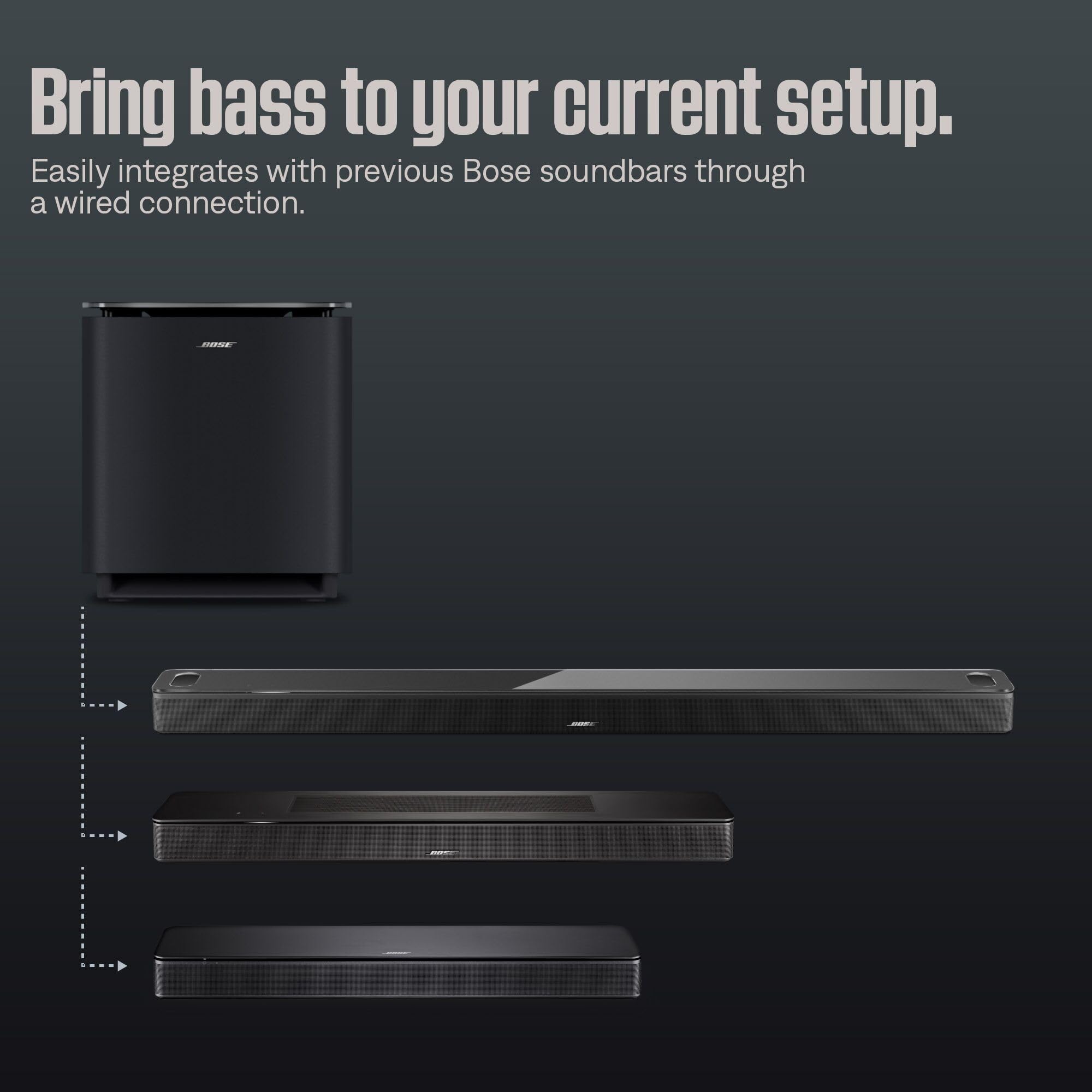 bose-lifestyle-ultra-subwoofer-wireless-home-theater-sub-with-cleanbass-technolo image 6