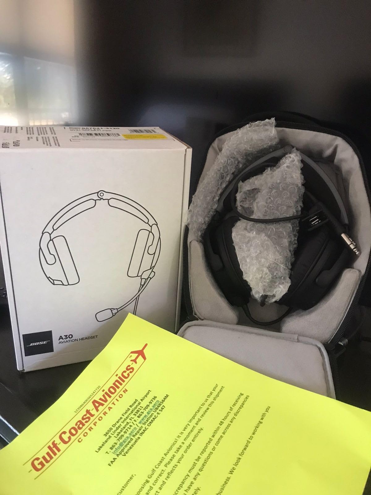 Solid headset