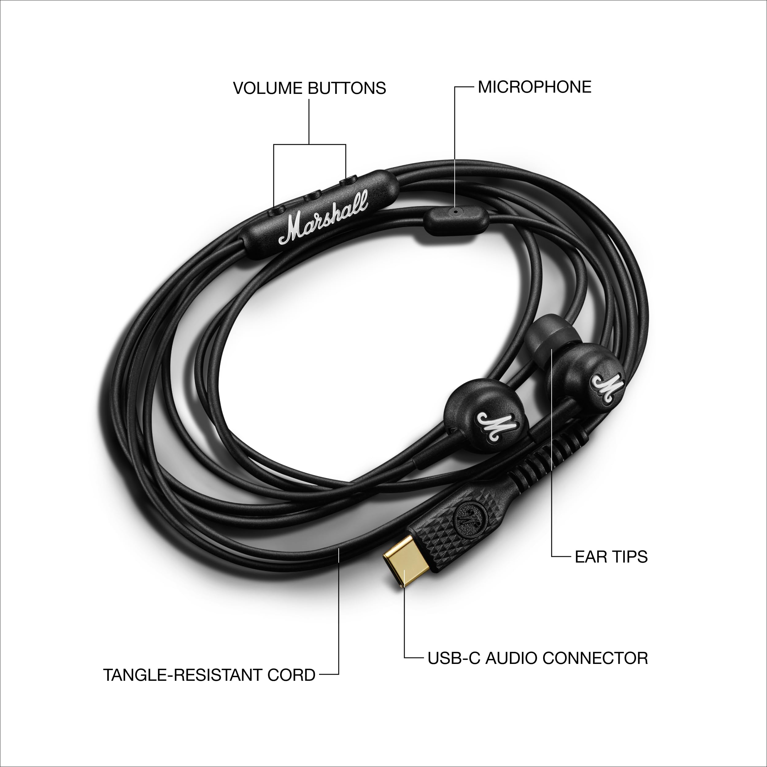 marshall-mode-usb-c-wired-earbuds-built-in-microphone-customizable-fit-tangle-re image 6