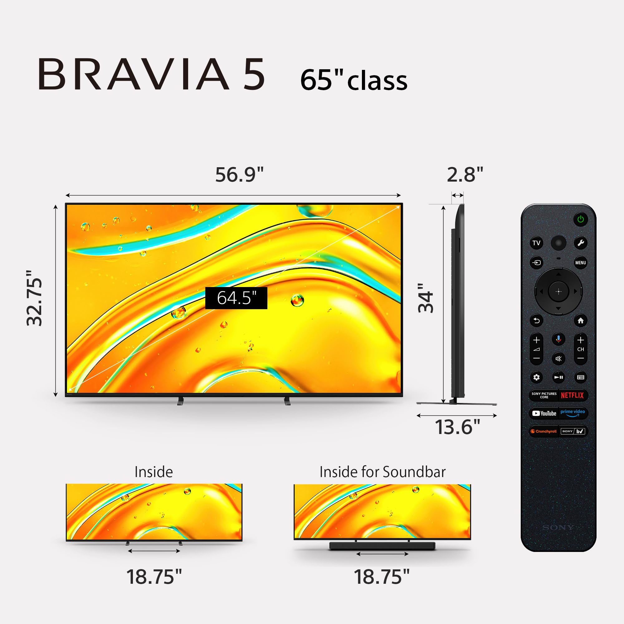 sony-bravia-5-65-inch-tv-mini-led-qled-4k-ultra-hd-smart-google-tv-k-65xr50-with image 5