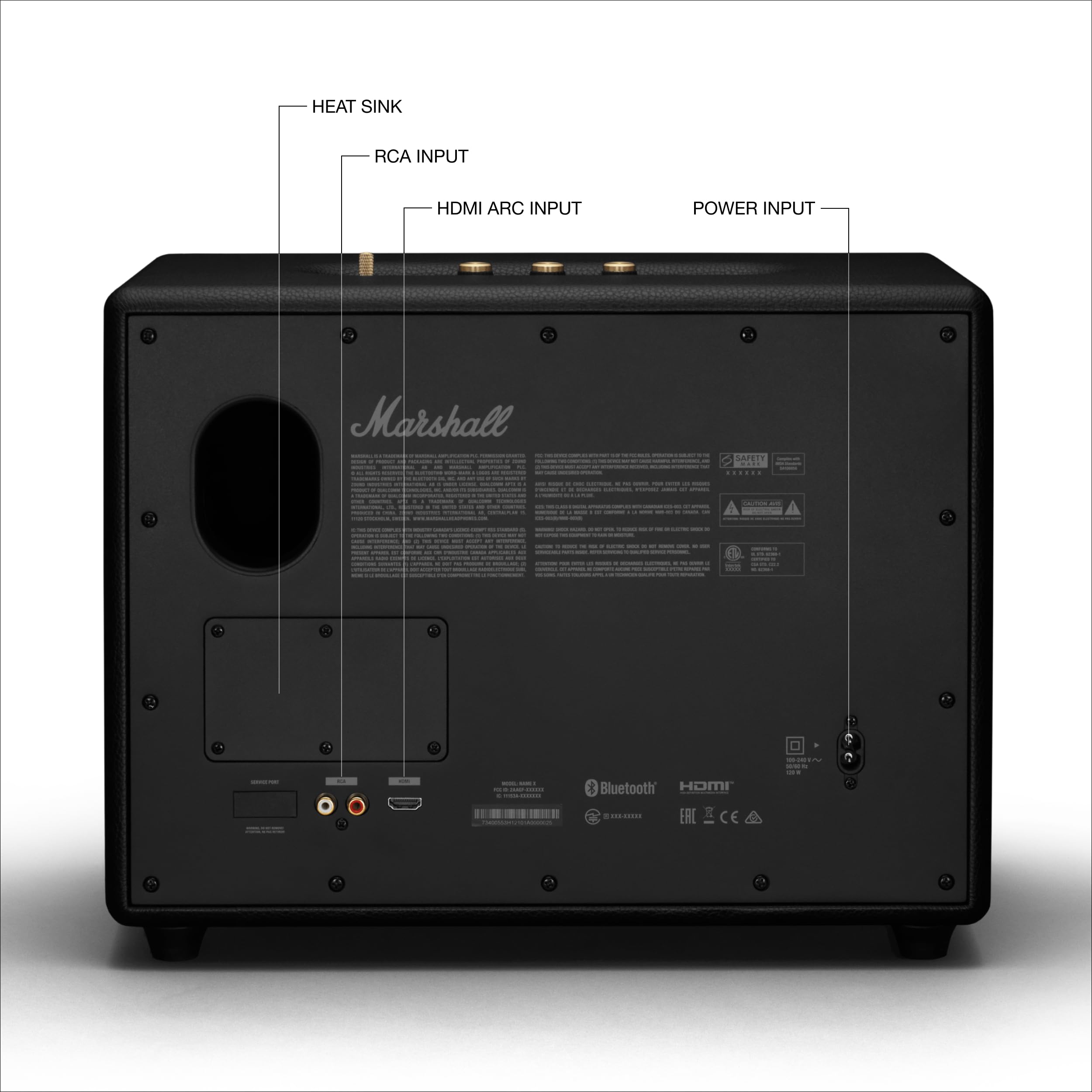 marshall-woburn-iii-bluetooth-home-speaker-loud-stereo-sound-with-bass-and-trebl image 8