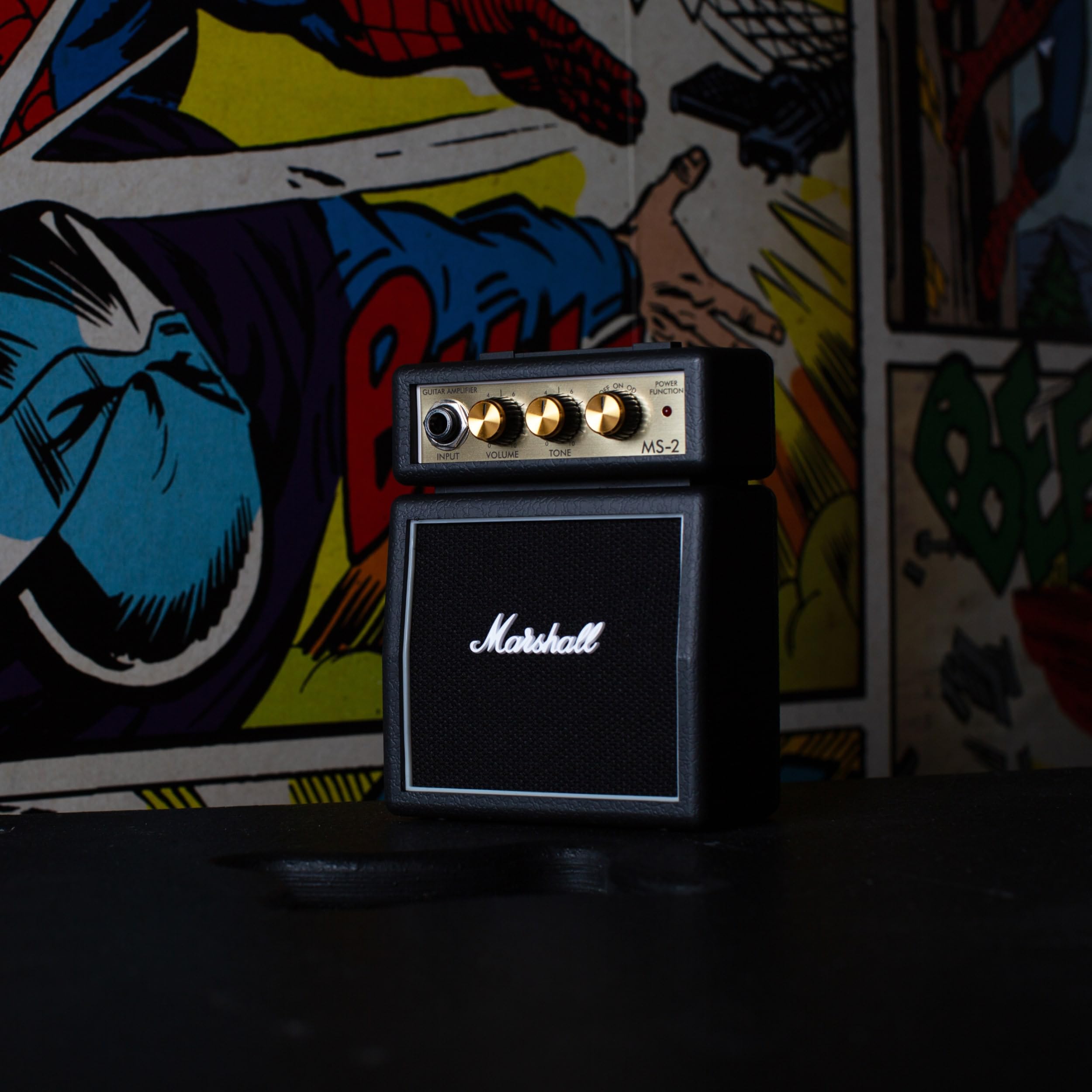 marshall-ms2-battery-powered-micro-guitar-amplifier-1w-portable-amp-with-volume- image 2