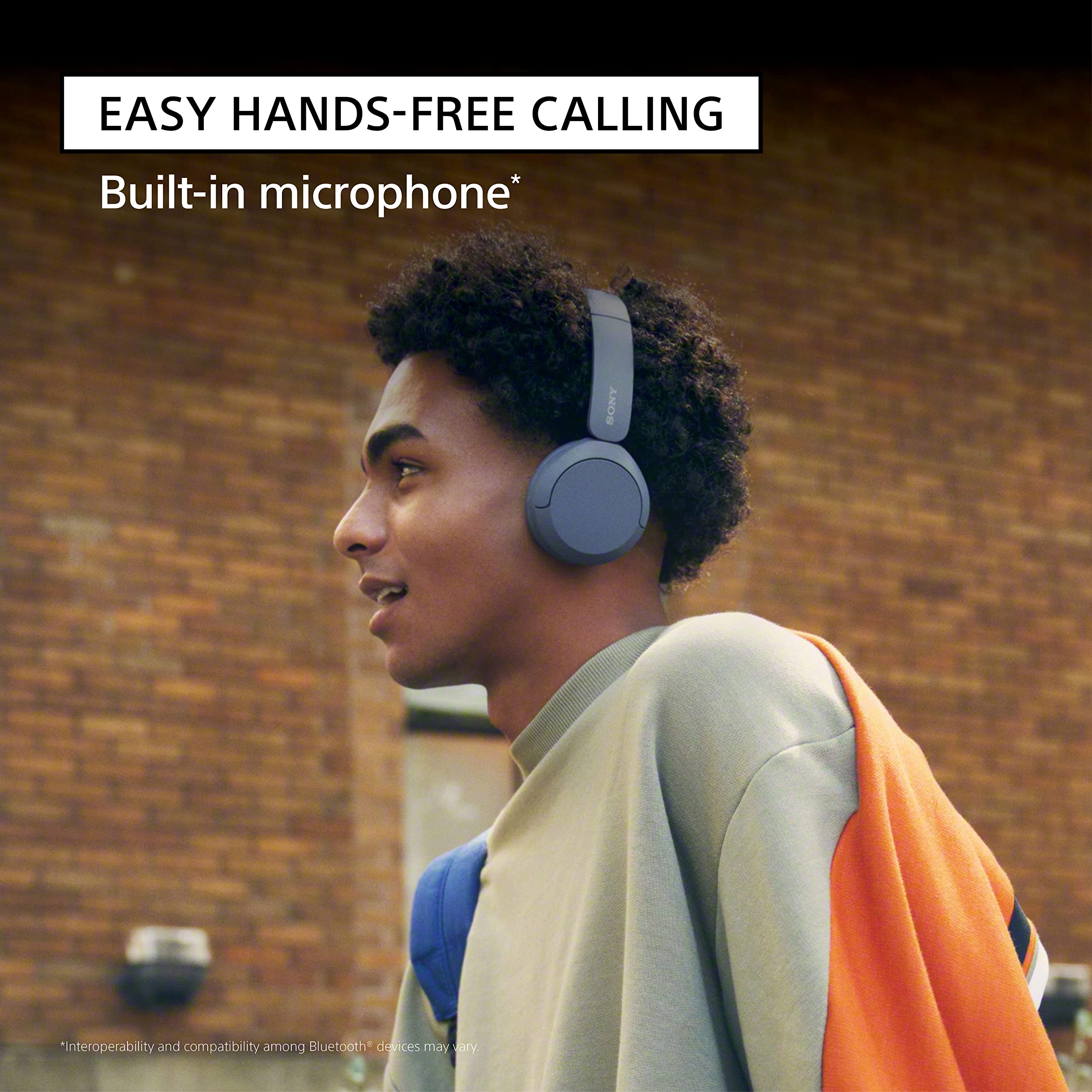 sony-wh-ch520-wireless-bluetooth-on-ear-headphones-with-microphone-50-hour-batte image 4