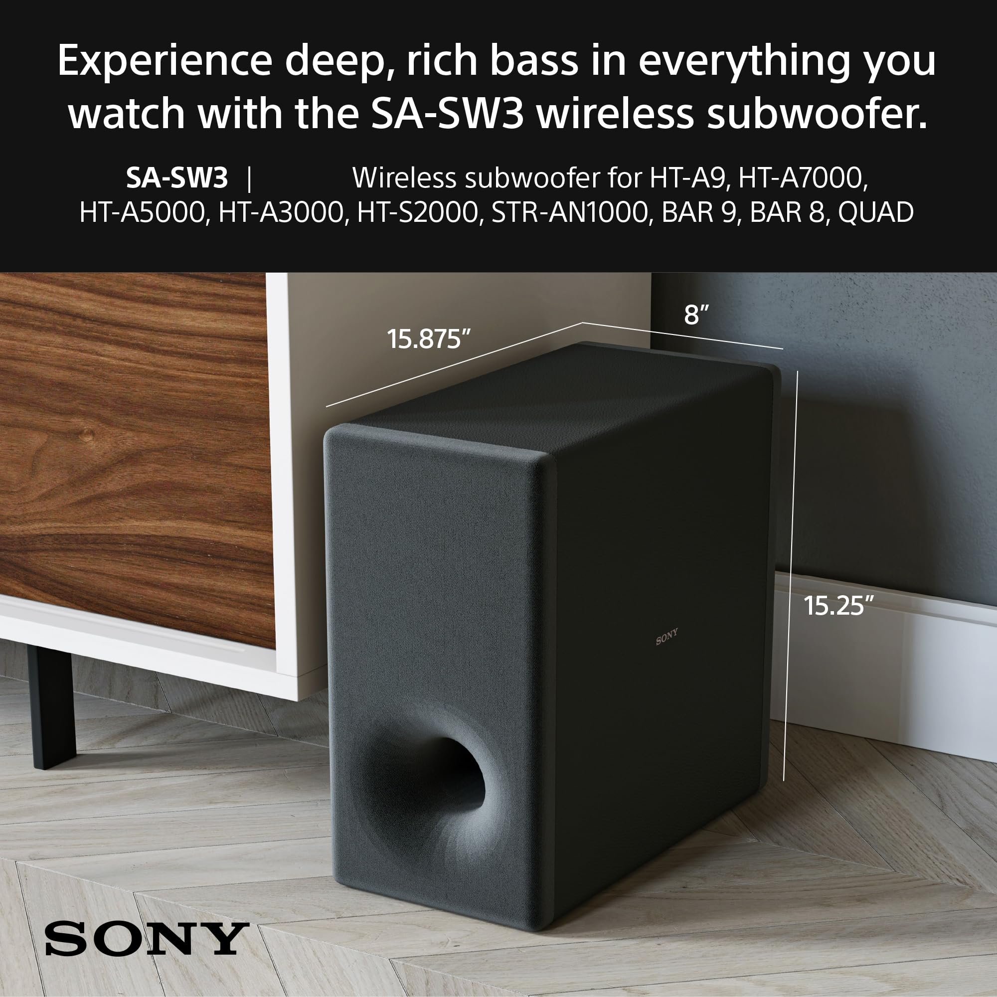 sony-sa-sw3-wireless-subwoofer-for-bravia-theater-and-ht-series-soundbars image 3