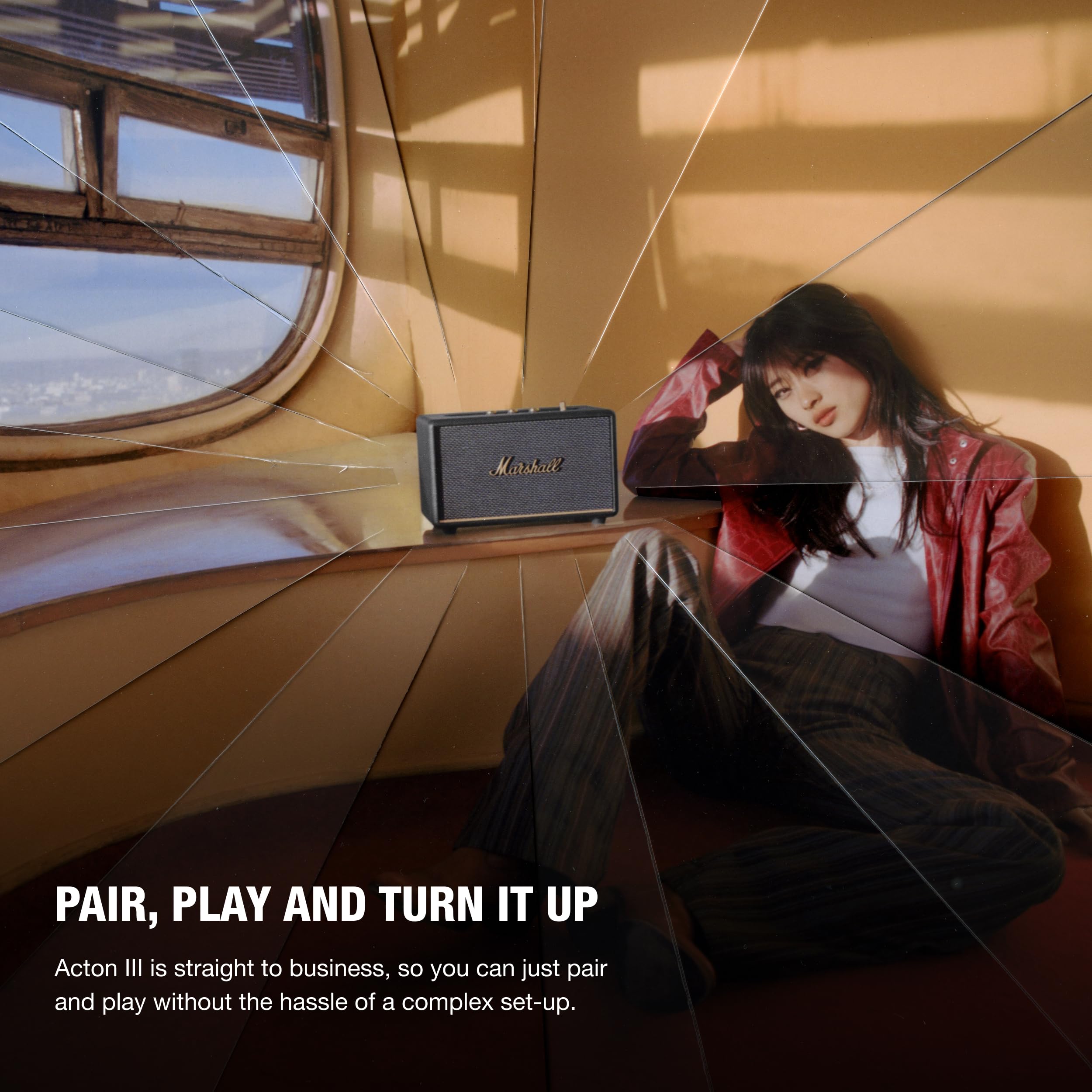 marshall-acton-iii-bluetooth-home-speaker-loud-stereo-sound-bass-and-treble-cont image 3
