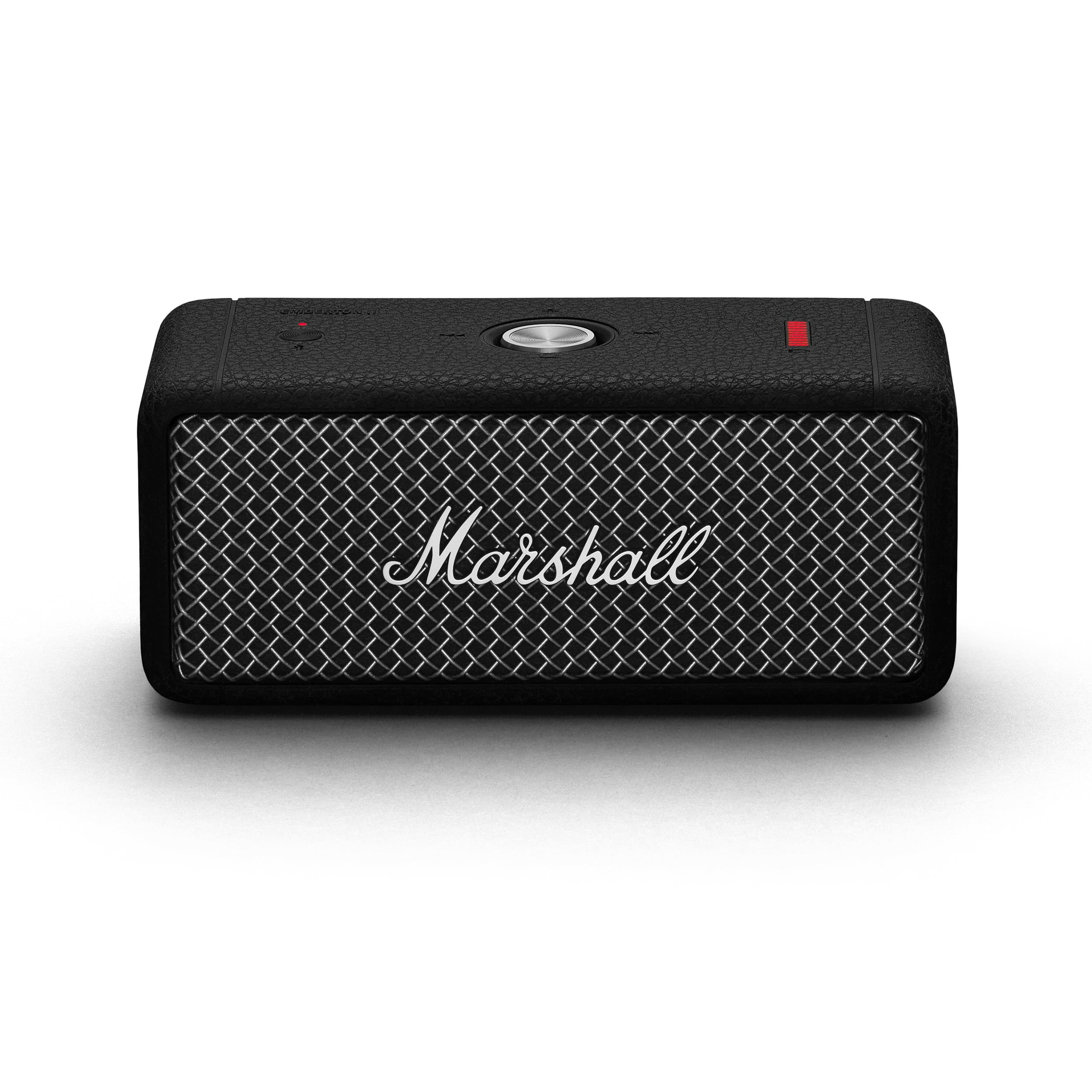 marshall-emberton-ii-portable-bluetooth-speaker-black-and-steel image 1