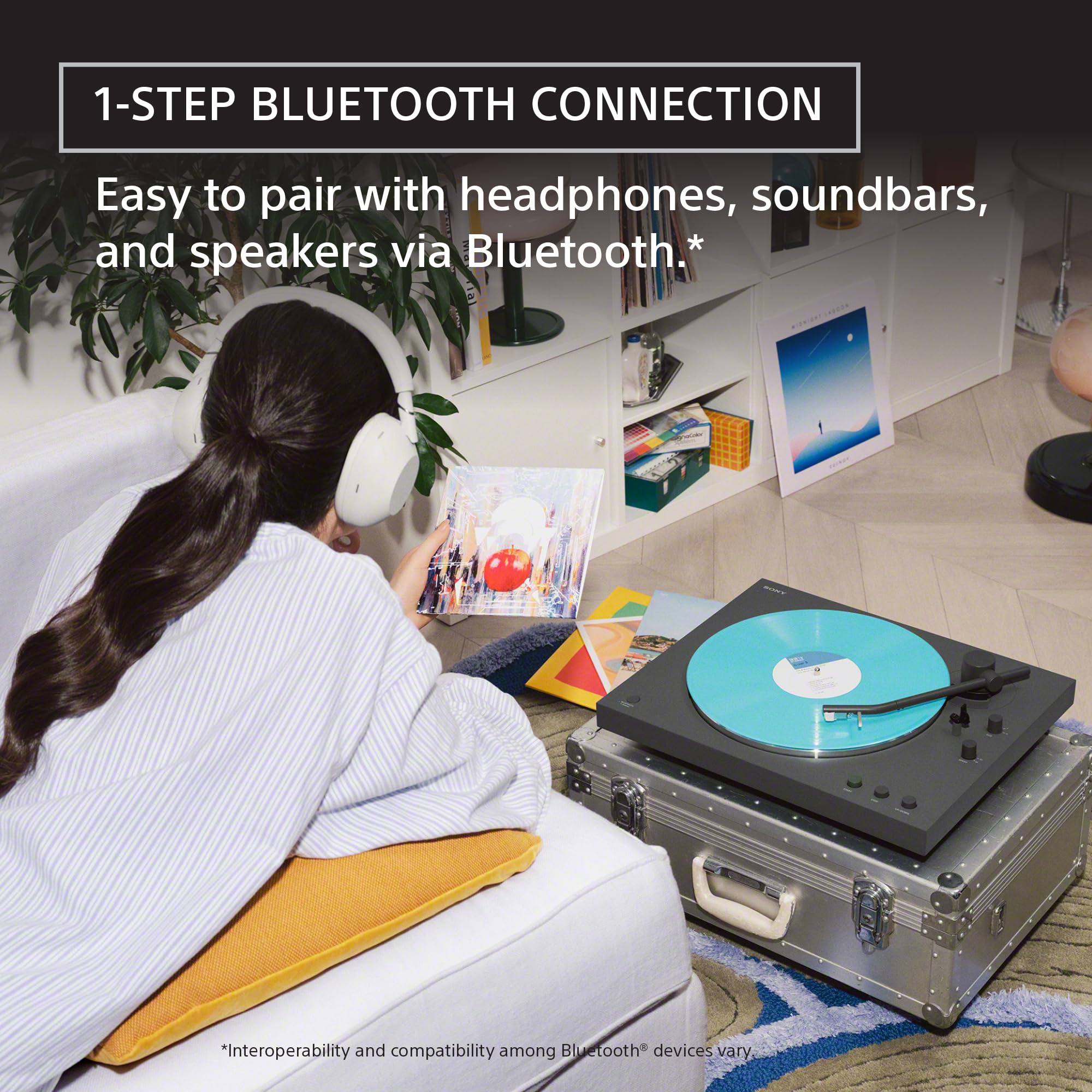 sony-ps-lx3bt-wireless-bluetooth-turntable-2026-model-fully-automatic-belt-drive image 2