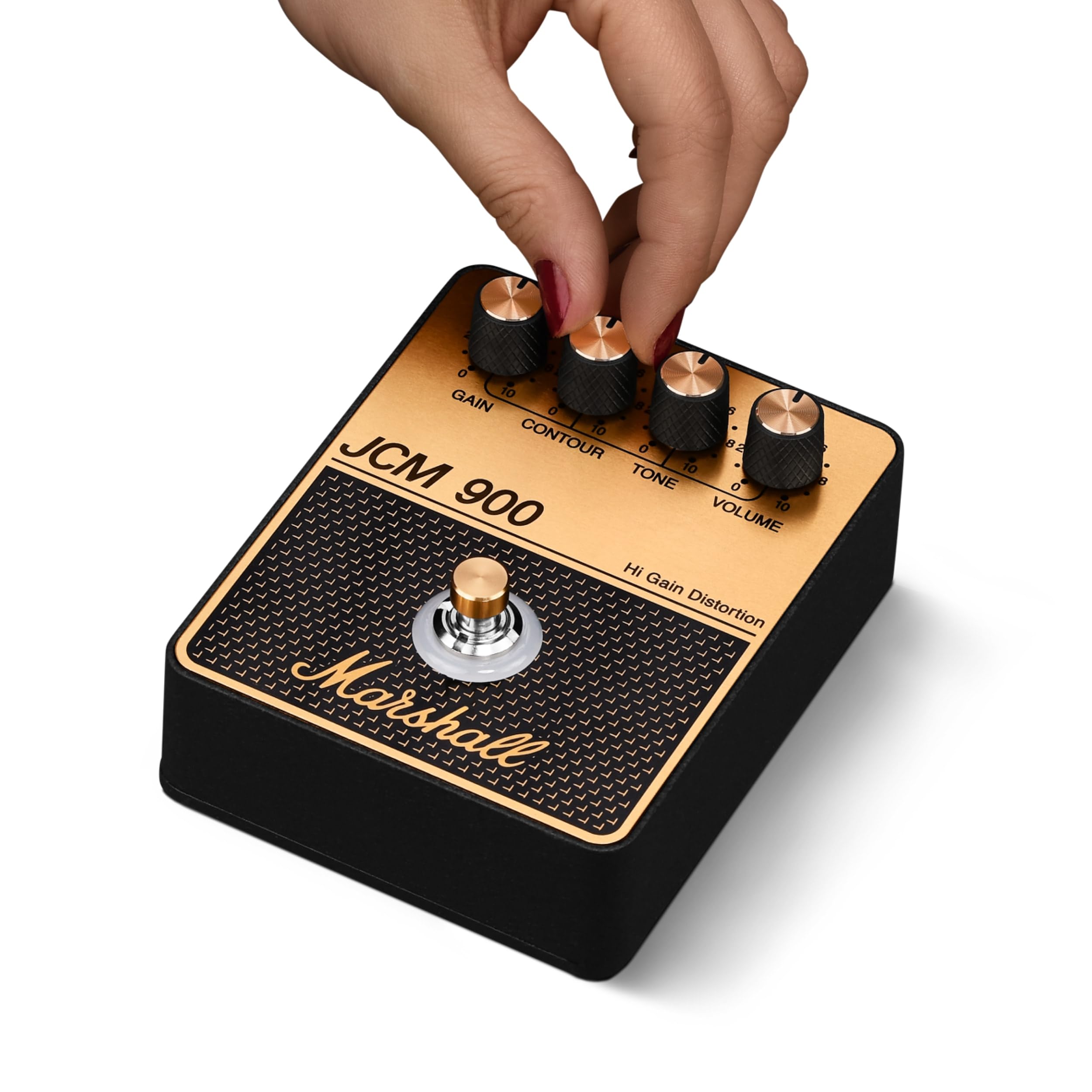 marshall-jcm900-overdrive-distortion-pedal-black-and-gold image 4
