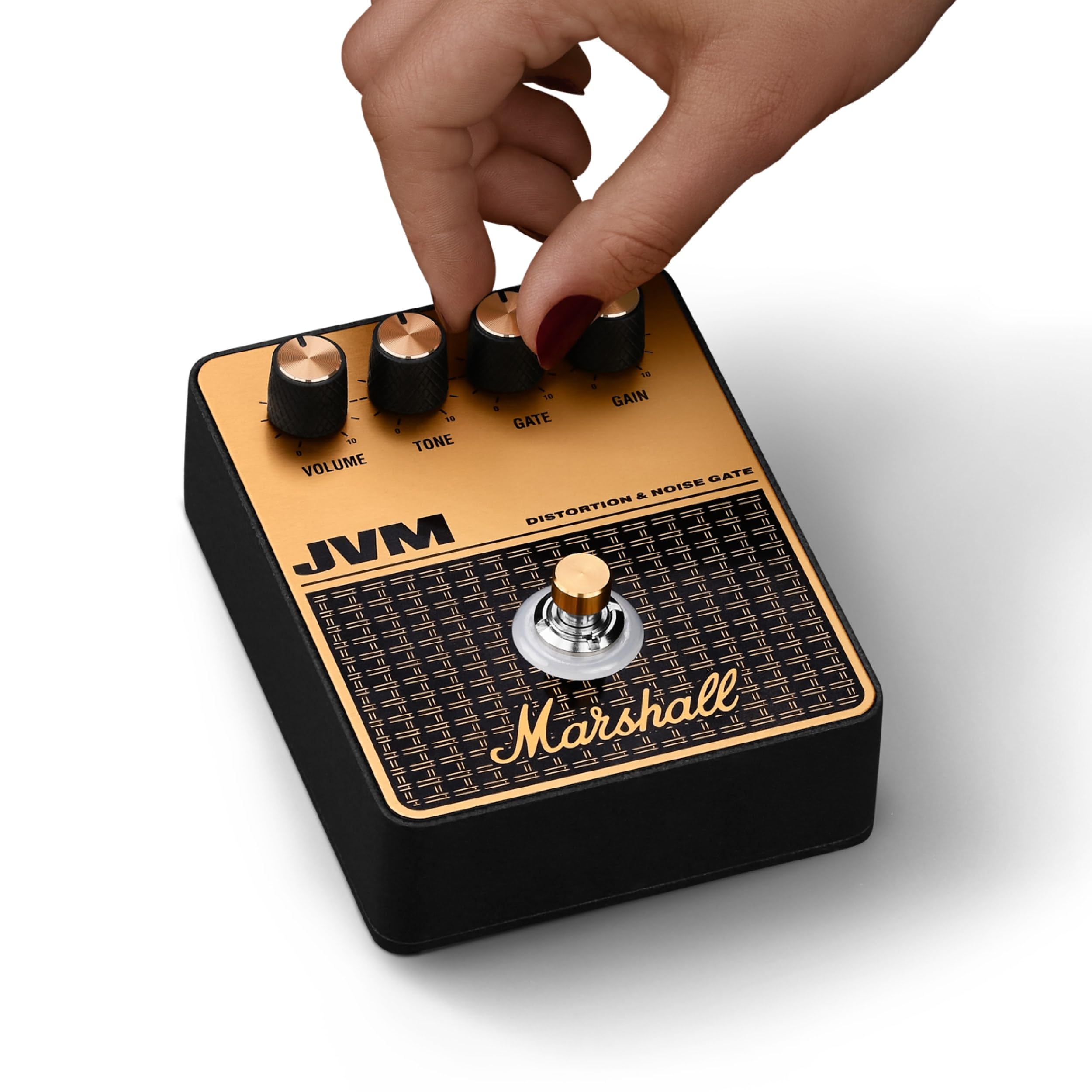 marshall-jvm-overdrive-distortion-pedal-black-and-gold image 4
