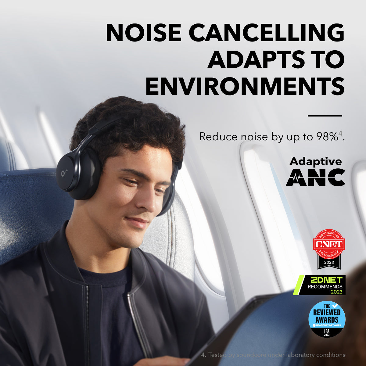 anker-soundcore-space-one-refurbished-wireless-over-ear-headphones-with-adaptive image 3