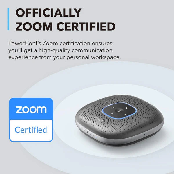 anker-powerconf-bluetooth-speakerphone-6-mic-360-coverage-smart-voice-enhancemen image 2