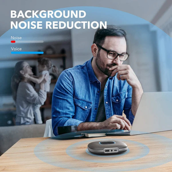 anker-powerconf-bluetooth-speakerphone-6-mic-360-coverage-smart-voice-enhancemen image 3