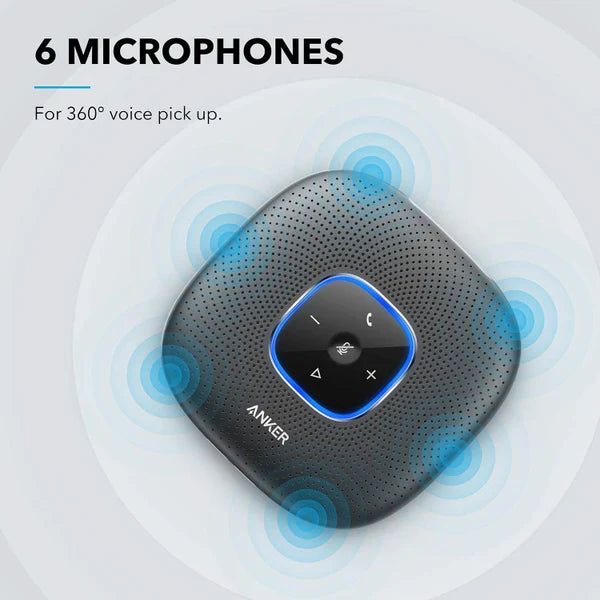 anker-powerconf-bluetooth-speakerphone-6-mic-360-coverage-smart-voice-enhancemen image 5