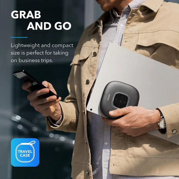 anker-powerconf-bluetooth-speakerphone-6-mic-360-coverage-smart-voice-enhancemen image 6