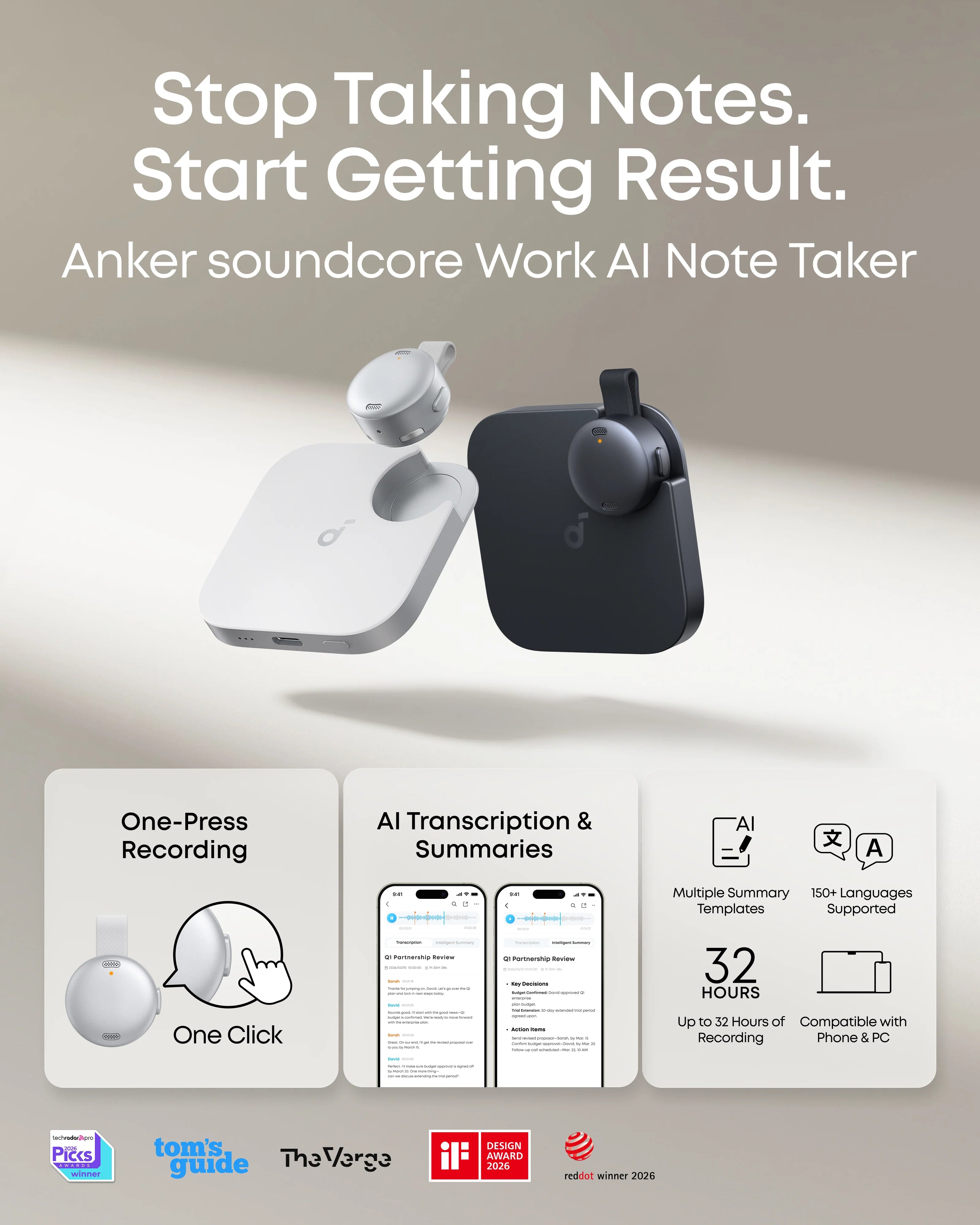 anker-soundcore-work-coin-sized-wearable-ai-note-taker-voice-recorder image 4